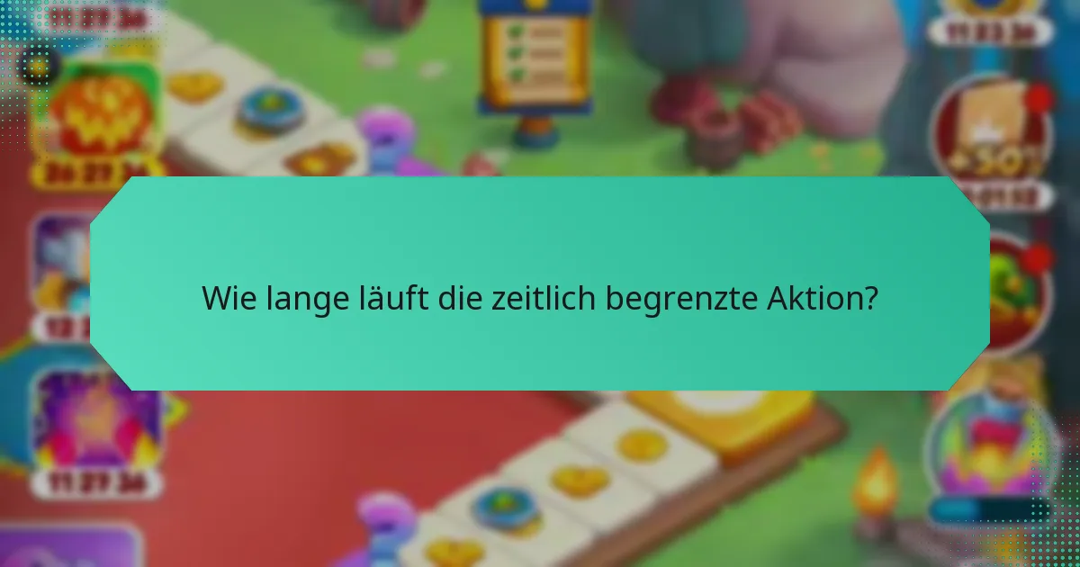 Wie lange läuft die zeitlich begrenzte Aktion?